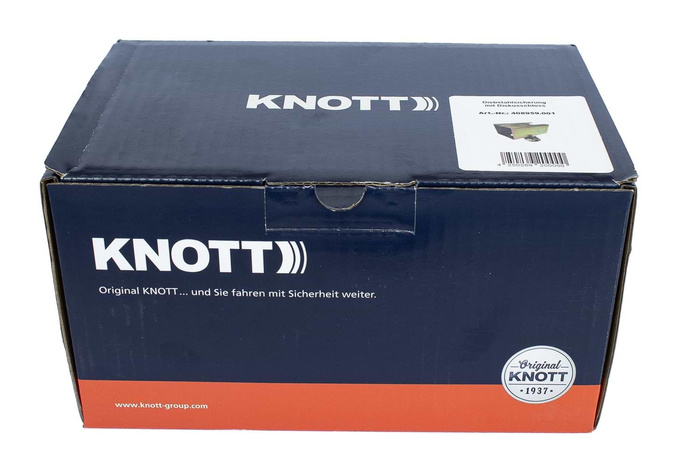 KNOTT utánfutó vonóhorog golyósvédő lopásgátló zár