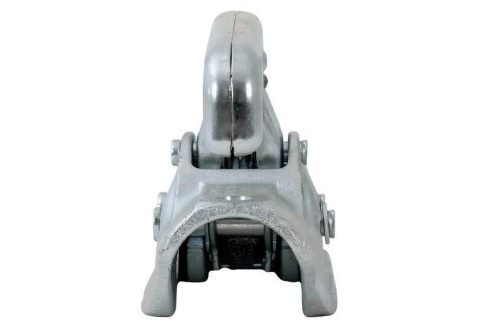 WINTERHOFF WW30-D3-K1414 gömbfejes vonóhorog 3000 kg-os pótkocsihoz, 50 mm-es csővonórúddal, öntöttvas