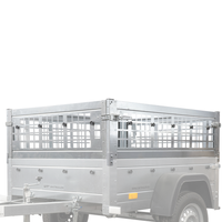 Hálós oldalak az UNITRAILER GARDEN TRAILER 150 KIPP pótkocsihoz