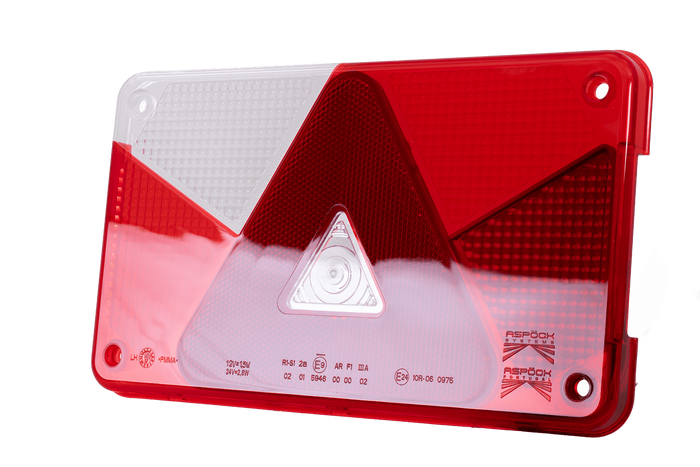 ASPÖCK Többpontos V hátsó lámpaburkolat bal oldali