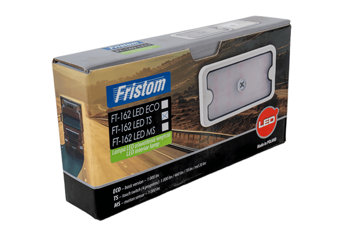 FRISTOM FT-162 LED 1000lm-es belső autólámpa kapcsolóval 