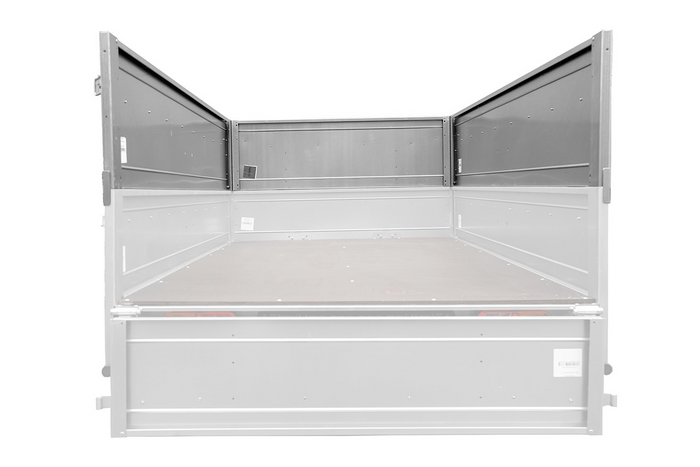 BIS oldalak az UNITRAILER GARDEN TRAILER 230 KIPP pótkocsihoz