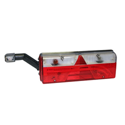 ASPÖCK EUROPOINT III bajonettzáras hátsó lámpa 7 tűs ASS2 kürttel 7 funkciós bal