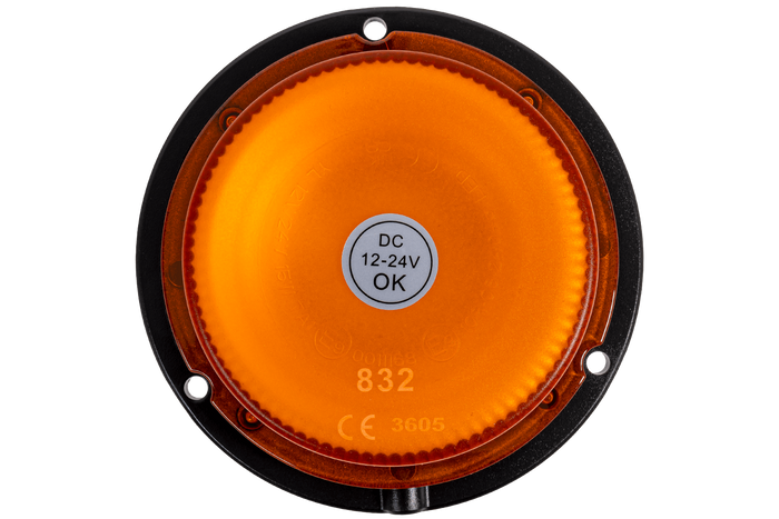 TT TECHNOLOGY TT.832 LED figyelmeztető lámpa, narancssárga villogó fény