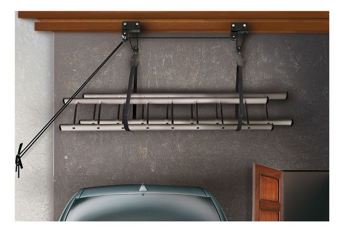 Mennyezeti tárolókonzol LAMP garázslifthez, függesztett rendszer 45kg
