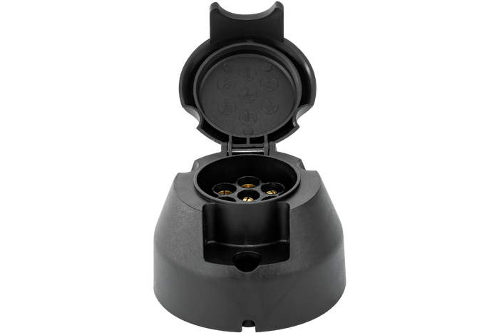 7 tűs TruckLED utánfutó vonóhorog aljzat