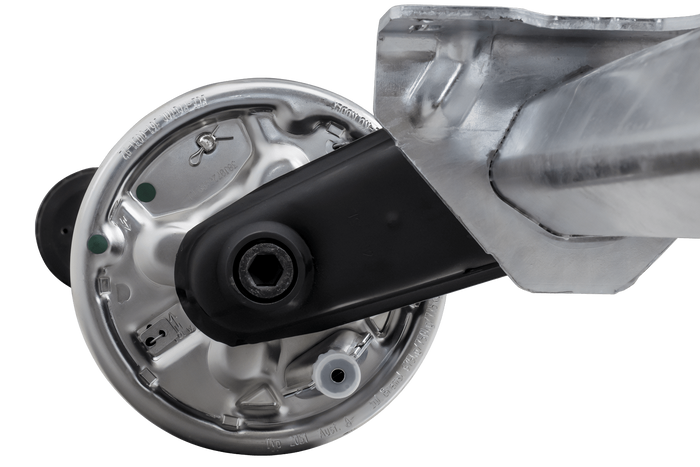 AL-KO COMPACT fékező tengely pótkocsihoz/szállítóhoz 1000kg 1200mm 1780mm 4x100