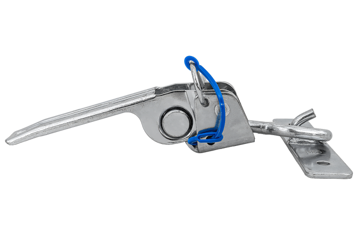 Oldalsó vonóhorog csattal WINTERHOFF BV 40-1 + BVG 40-A A pótkocsi oldalának teljes excentrikus lezárása