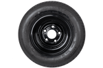 Megerősített pótkocsi kerék LINGLONG GUMIABRONCS 195/55 R10C 98/96N UNITRAILER FELNI fekete 6Jx10"H2 5x112 ET:-4
