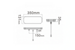 TruckLED L1949+L1950 hátsó lámpák LED kábel 0,45m 6 funkció bal+jobb