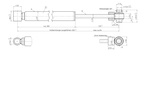 Lengéscsillapító ráfutószerkezethez / fékhez AL-KO 251S (régi típus) 2600 kg-os pótkocsihoz
