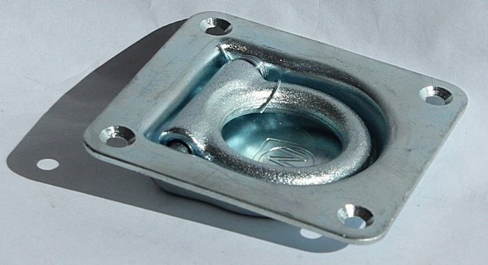 WINTERHOFF süllyesztett padlókonzol pótkocsi rakományrögzítő hevedereinek rögzítéséhez