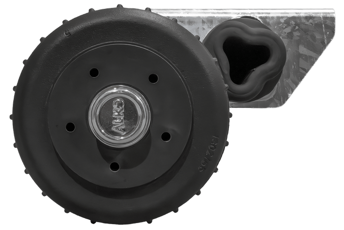 AL-KO EURO fékezett tengely pótkocsihoz/autószállítóhoz 1800kg 1650mm 2150mm 5x112