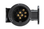 UNITRAILER TL0102 pótkocsi vonóhorog csatlakozóaljzat redukáló adapter 13/7 tűs