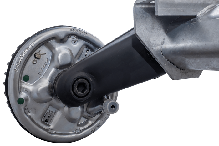 AL-KO EURO fékezett hajóutánfutó tengely 1350kg 1505mm 2040mm 5x112