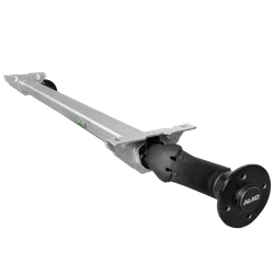 AL-KO OPTIMA fékezetlen pótkocsi tengely 750kg 1260mm 1573mm 4x100