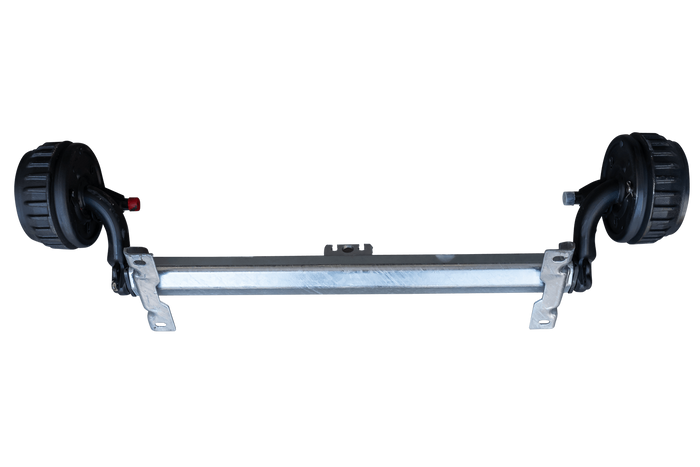 AL-KO COMPACT fékező tengely pótkocsihoz/szállítóhoz 750kg 700mm 1100mm 5x112