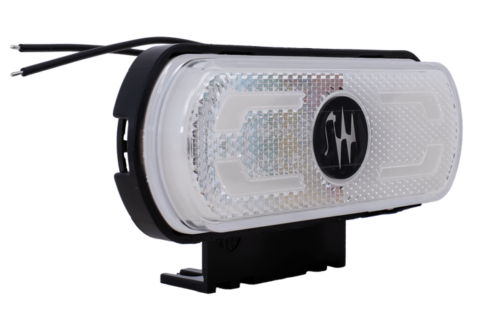 WAŚ W240 1600 LED fehér univerzális helyzetjelző lámpa foglalattal