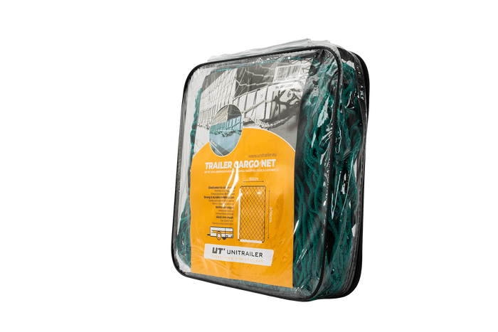 Szállítóháló UNITRAILER pótkocsihoz, a pótkocsi rakományának rögzítésére 160x300cm