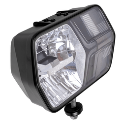 ASPÖCK LuxLED II LED első lámpa 7 funkció 6-pólusú DEUTSCH DT06-6S bal