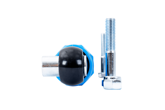 PIVEXIN hidraulikus lengéscsillapító pótkocsi tengelyekhez 1350-2700 kg-os tengelyekhez, egyes és tandem tengelyekhez