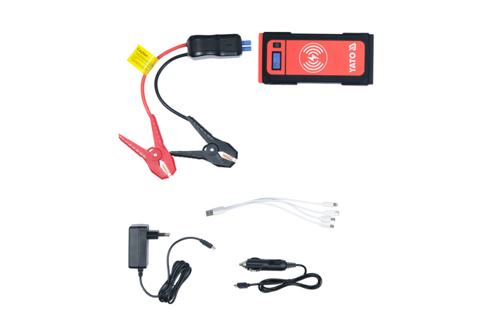 YATO YT-83085 külső akkumulátor 16000mAh indukciós töltéssel