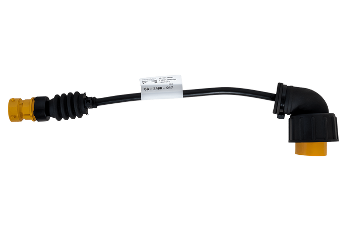 Bajonett adapter 5 tűs / derékszögű csatlakozó ASS2 7 tűs ASPÖCK balos adapter