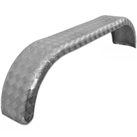 Tandem sárvédő utánfutóhoz 13-14" DOMAR D29300 lapos kerékív 1500/240mm