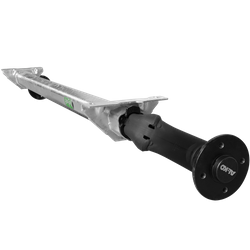 AL-KO OPTIMA fékezetlen pótkocsi tengely 750kg 1180mm 1560mm 4x100