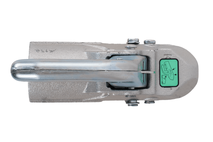 KNOTT K35-C gömbfejű vonóhorog 3500 kg-os pótkocsihoz, 60 mm-es öntöttvas csővonórúddal 