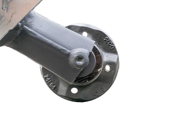 AL-KO OPTIMA fékezetlen pótkocsi tengely 750kg 1260mm 1660mm 4x100