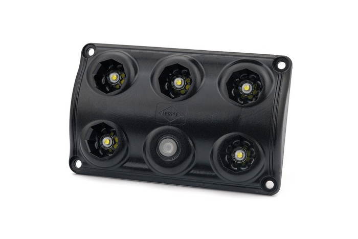 HORPOL LWD2153/CZ LED 900lm fekete belső autólámpa kapcsolóval
