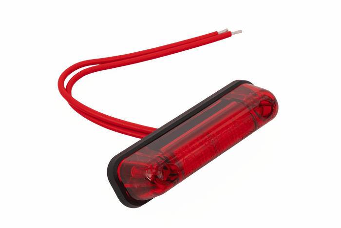 FRISTOM FT-081 LED-es helyzetjelző lámpa, piros, univerzális