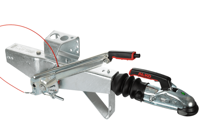 AL-KO 161S ráfutószerkezet AK161 vonóhoroggal 1600 kg-os pótkocsihoz, négyszögletes vonórúddal