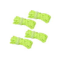 Négy darabos ProPlus 361802 fluoreszkáló kötélkészlet 4 méteres sátorhoz