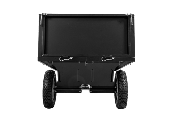 Kerti pótkocsi traktorhoz, quadhoz UNITRAILER billenőkocsi 225kg 1030x700mm