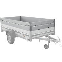 BIS alumínium oldalak UNITRAILER GARDEN 264 KIPP ALU és 264/2 KIPP ALU pótkocsikhoz