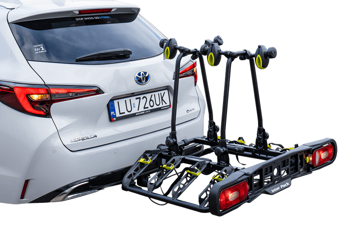 Inter Pack Quattro 13 tűs vonóhorogra szerelhető kerékpártartó
