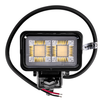 LED munkalámpa reflektor TT TECHNOLOGY FEKETE TT.13440 40xLED 2630lm téglalap alakú