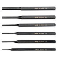 6 db párhuzamos lyukasztó készlet YATO YT-47121