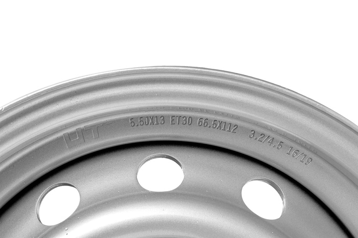 Acélfelni UNITRAILER pótkocsihoz 5.5Jx13"H2 5x112 ET:30