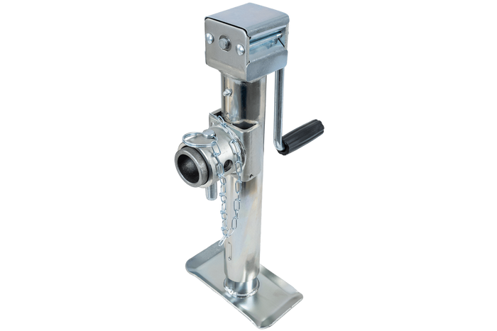 Kihúzható tartó UNITRAILER TJ5001+TJ5002A adapterrel 1300 kg-os platós pótkocsihoz 364-614 mm