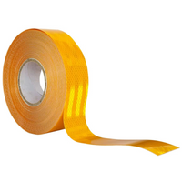 UNITRAILER öntapadós kontúrfényvisszaverő szalag, narancssárga - 1 MÉTER