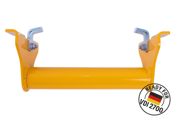 PRAMAR Radstopper VDI 2700 sárga univerzális kerékék vontatóhoz