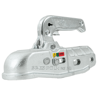 STEELPRESS BC-3000C-00-00 gömbfejes vonóhorog 3000 kg-os pótkocsihoz, 50 mm-es csővonórúddal, öntöttvas