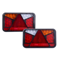 FRISTOM FT-370 hátsó lámpák LED bajonettzárral, 6 tűs, 7 funkciós, bal+jobb