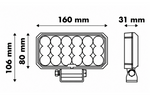 LED munkalámpa reflektor LAYTZ LY7305 72xLED 7000lm téglalap alakú
