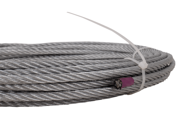 Csörlőkötél pótkocsi vonóhoroghoz EFMETAL 638kg 12,5m
