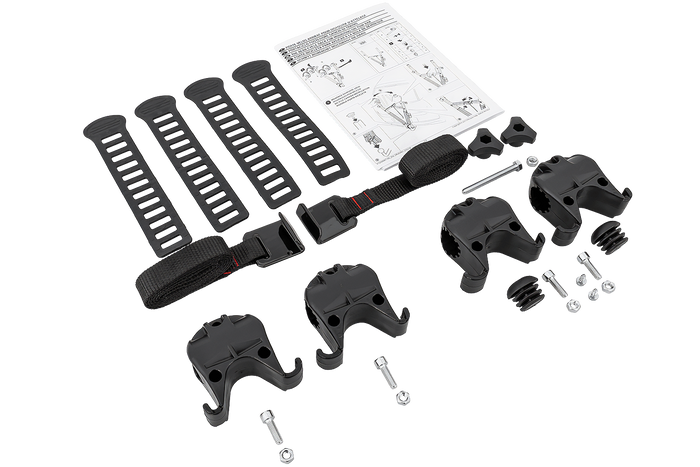 Peruzzo Cruising - Vonóhorogra szerelhető kerékpártartó (fekete)