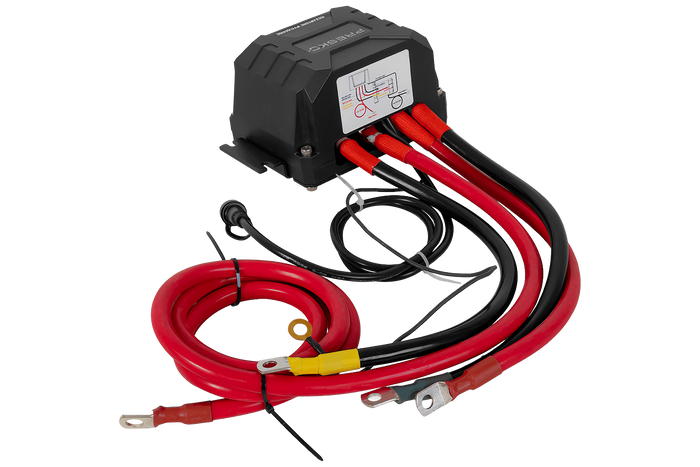 Elektromos csörlő PRESKO RAPTOR 13.5FS 12V 6130kg-os utánfutóhoz 24m kötéllel